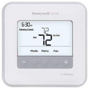 T4 Pro Programmable Thermostat, 1H/1C Heat Pump, 1H/1C Conventional, TH4110U2005